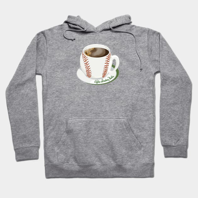 Coffee Breaking Ball! Hoodie by BullShirtCo